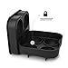 KELLM BPA free flexible Ice Ball Maker and Rubber Sphere Tray Mold Large Whiskey Ice Cube Trays Combo (set of 2)