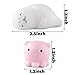 BeYumi Mochi Squishy Animal Toys, Random 28 Pcs Kawaii Cute Soft Squishy Stretchy Toys Mini Animal Hand Toy Stretchy Healing Stress Reliever