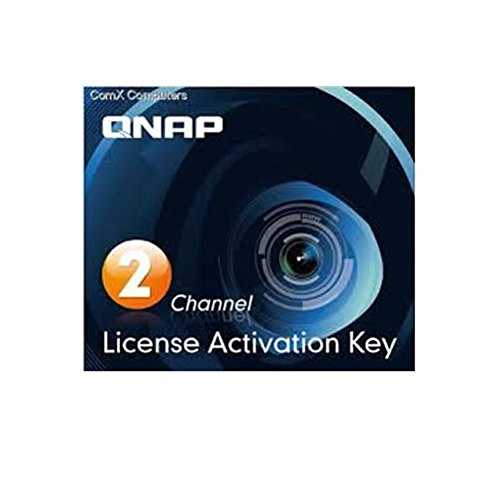 Qnap Camera License Activation Key for Surveillance Station Pro for QNAP NAS (LIC-CAM-NAS-2CH) (Best Camera For Qnap Surveillance Station)