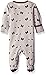 L'ovedbaby Unisex Baby Organic Snap Footie (Navy Snails, 3-6m)