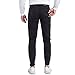 OTTBOOM Men's Premium Cargo Pants Twill Cargo Jogger Pants (Black, 36W x 32L)