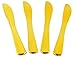 Green Direct Gold Plastic Cutlery Set, Knives, Forks, Spoons, Combined Pack Ready to Serve 25 Guest