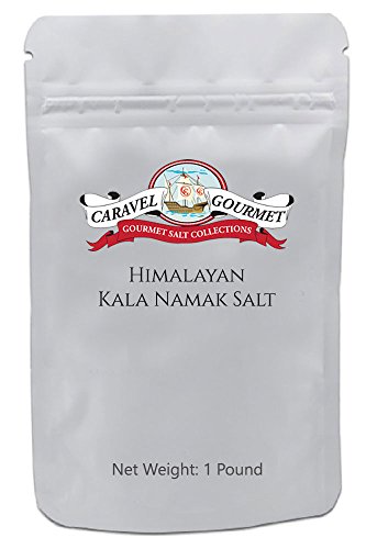 Himalayan Kala Namak Salt 1 lb. Resealable Bag - All-Natural Salt Harvested from the Himalayan Mountains - No Gluten, No MSG, Non-GMO - Multi-Use, Preferred By Vegans & Vegetarians - 1 Pound (16 oz.)