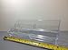 T'z Tagz Brand Clear Acrylic 6 Pocket Countertop Business Card Holder