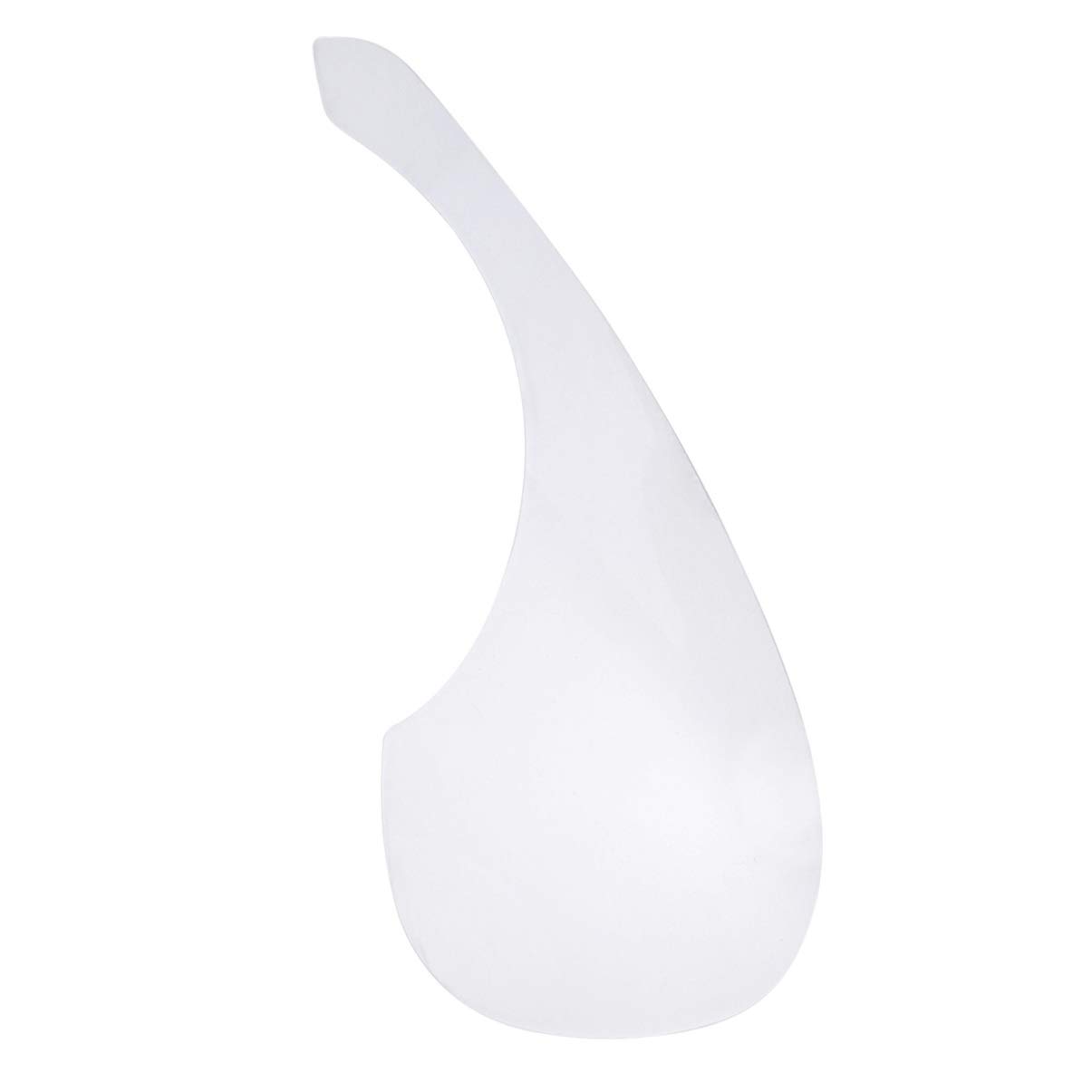 Healifty Guitar Pickguard Clear Plastic Pickup Pickguard Scratch Plate Compatible for 40-41 Inch Yamaha Acoustic Electric Guitar (White)
