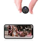Mini Spy Hidden Camera 4K Indoor Small WiFi