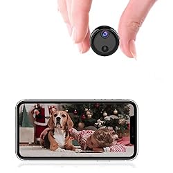 Mini Spy Hidden Camera 4K Indoor Small WiFi