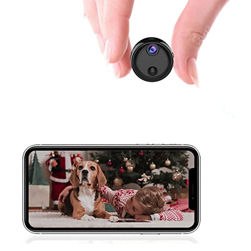 Mini Spy Hidden Camera 4K Indoor Small WiFi