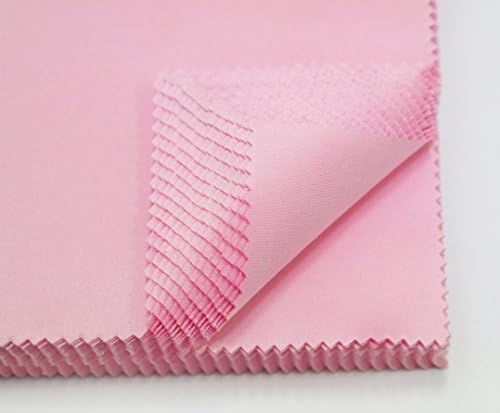 25pcs Microfiber Cleaner (Pink), 4"x6", for Eyeglasses, SmartPhone, iPhone, iPad, Watches, Jewelry etc...