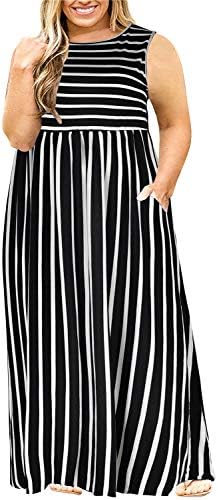 plus size cotton maxi dresses with sleeves