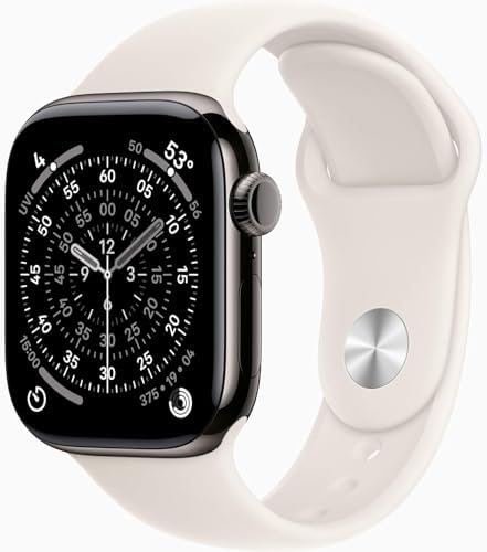 Amazon.com: Apple Watch Series 4 (GPS + Cellular, 44mm) - Space