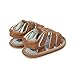Neband Baby Girl Boy Sandals, Premium Soft Anti-Slip Sole Infant Baby Sandals 12-18Months Summer Casual Beach Shoes Bowknot Princess Dress Flats Prewalker First Walker Shoes