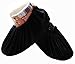 DearyHome Shoe Covers Reusable Washable Non Slip Work Boot Overshoes for Indoors Contractors Black XL
