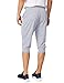 BALEAF Men's 3/4 Workout Joggers Capri Pants Running Training Side Pockets Light Gray Size L