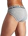 C-IN2 Men's Core Lo No Show Profile Brief, Grey Heather, Large