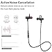 Bluetooth Headphones, Ansion Wireless Bluetooth 4.1 Sport Headset IPX5 Sweat-proof Stereo Magnetic Earbuds Noise Isolating In Ear Earphones, Secure Fit for Work Out,Running,Gym with Built-in Mic