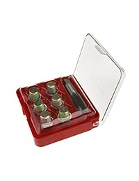 Kit de reparación de rosca de drenaje de aceite, herramienta de rosca de rosca M15 x 0.059 in, acero CR-MO
