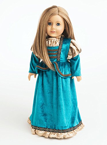 Little Adventures Scottish Princess Matching Doll Dress