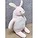 Miniso Cute Bunny Rabbit Stuffed Animals Plush Pillow Toy Gift for Kids, Pink, 12