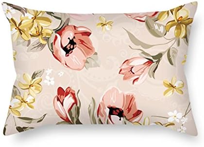 Flower Pillow Cases Best For Kids Room Bedroom Christmas Gf Floor Bar Seat 20 X 26 Inches / 50 By 65 Cm(both Sides)