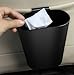 Mini-Factory Car Garbage Can Clip On Seatback / Door Panel Travel Litter Trash Bin for Cars - Black