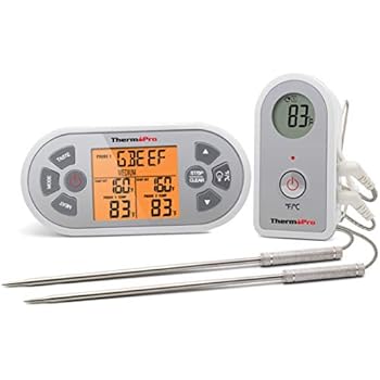 Thermopro Tp22 Digital Wireless Meat Thermometer For Grilling With Dual Probe Food Cooking Thermometer For Smoker Bbq Grill Thermometer