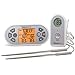 ThermoPro TP22 Digital Wireless Meat Thermometer for Grilling with Dual Probe Food Cooking Thermometer for Smoker BBQ Grill Thermometer
