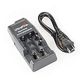 AFROG Ultrafire Multi-Function/Universal Battery Charger for 18650/18500/17670/17500/14500 Li-ion Battery (WF-139, Black)