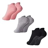 3 pairs Grip socks Pilates grip socks Grip socks