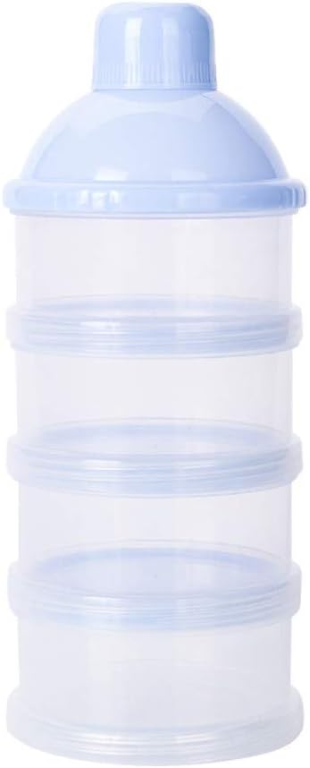 GorNorriss Baby Food Storage Containers, Portable Baby Feeding Milk Powder Food Box Storage Food Bottle Container- Safely Freeze Your Homemade Baby Food