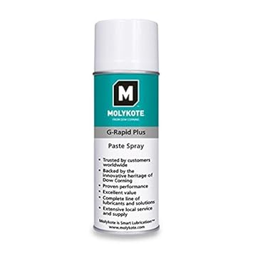 Molykote grpluss400 Multifunktions g-Rapid Plus Spray, Grün/Weiß, 400 ml