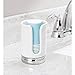iDesign York Ceramic Disposable Paper and Plastic Cup Dispenser Holder for Master, Guest, Kids' Bathroom Vanity and Countertops, 2.5