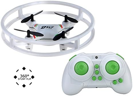 Super Durable Nano Mini Drone Space Trek UFO RC Quadcopter 2.4GHz 4 Axis Gyro RC Aircraft Protective Bull bars Mini Helicopter with 3D Flip &amp; Flash Light