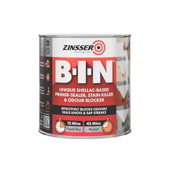 Zinsser BIN Primer-Sealer & Stain Killer 1 Litre