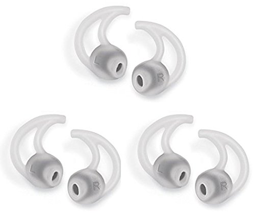 3 pairs replacement silicone earbuds tips for bose (med…