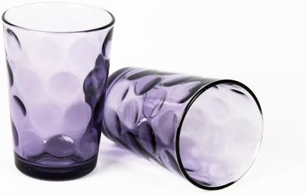 Pasabahce Set Di 6 Bicchieri Per Acqua E Succo 208 Ml Colore Lilla Amazon It Casa E Cucina