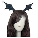 L'vow Women Bat Wing Headband Hair Clip Fancy Halloween party Cosplay Costume