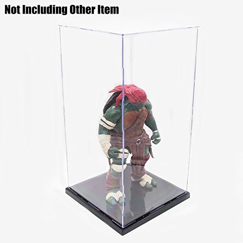 Tingacraft Acrylic Display Case/Box (8 x 8 x 15.7 inch) Self-Assembly Dustproof for 13"-15" Action Figure
