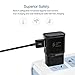 Fast Charge Adaptive Fast Charger Kit for Samsung Galaxy S9/S8/S8 Plus/Note8,MBLAI USB Type C Fast Charging Kit True Digital Adaptive Fast Charging (Black (Wall Charger+C Cable))