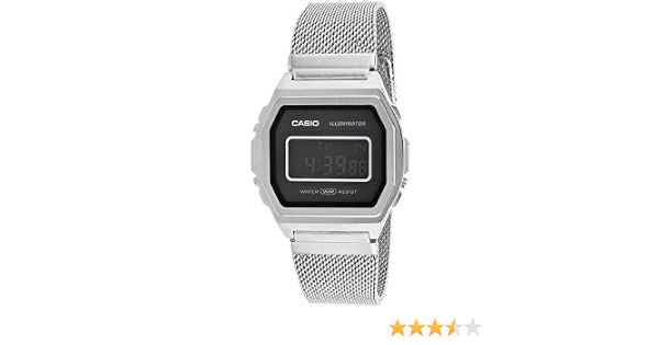 Casio Unisex A1000M-1BVT Digital Watch Silver : Amazon.com.au: Clothing,  Shoes \u0026 Accessories