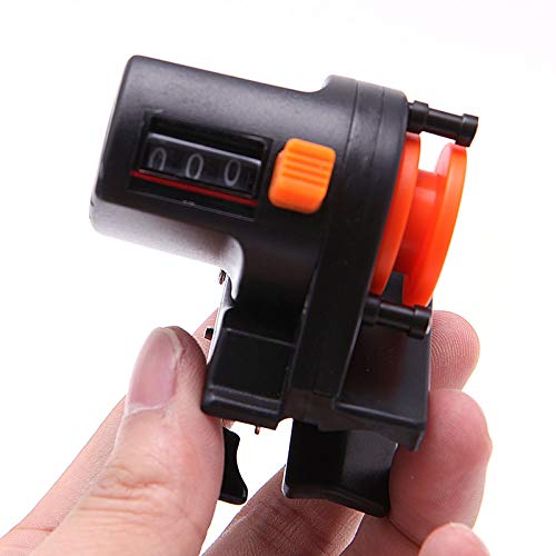 Haven Shop Compteur De Ligne De Pêche Portable 0-999 M – Longueur De La Ligne – Jauge De Profondeur – Outil De Counter – Compteur De Poissons Pour La Pêche En Mer.