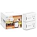 Alexa Smart Wifi Plug Mini - Voion 2018 Smart Plug Wifi Socket Outlet for Smart Home Lights Speaker Appliances Control UL Listed - 2 Pack