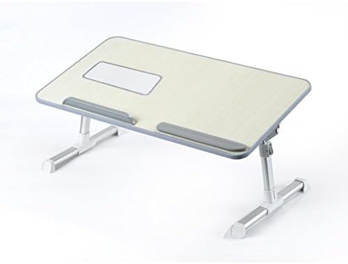 Laptop Bed Tray Table Desk, Sincelee Adjustable Laptop Table Stand Portable standing Desk Foldable Sofa Breakfast Table Notebook Stand Reading Holder for Couch Floor