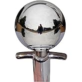 C2 C3 Corvette Stock Manual Shifter KNOB and Muncie Chrome 9/16-18 Shift Knob (KNOB ONLY)