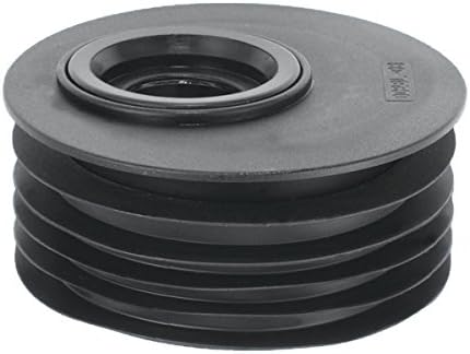 McAlpine DC2BL-OS Offset Drain Reducer Connector - Black