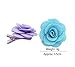 1.5 Inch Baby Girls Tiny Hair Bows Clips Fully Lined Snap Hair Pins Accessories (14PCS, Flower)