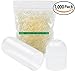 1000 Pack Empty Vegetarian Capsules(Size #0) Fillable Caps - Kosher/Halal -Hypoallergenic - Vegan - GMO Free