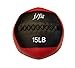 JFIT Wall Ball, Red/Black, 15 LB