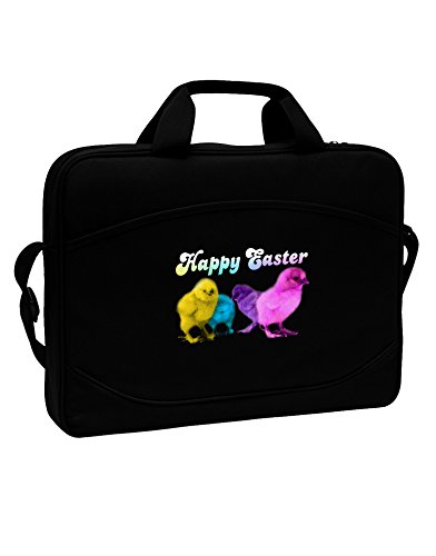 TooLoud Happy Easter Peepers 15" Dark Laptop / Tablet Case Bag
