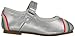 Carter's Girls' Alvina Ballet Flat, Silver, 8 M US Toddler